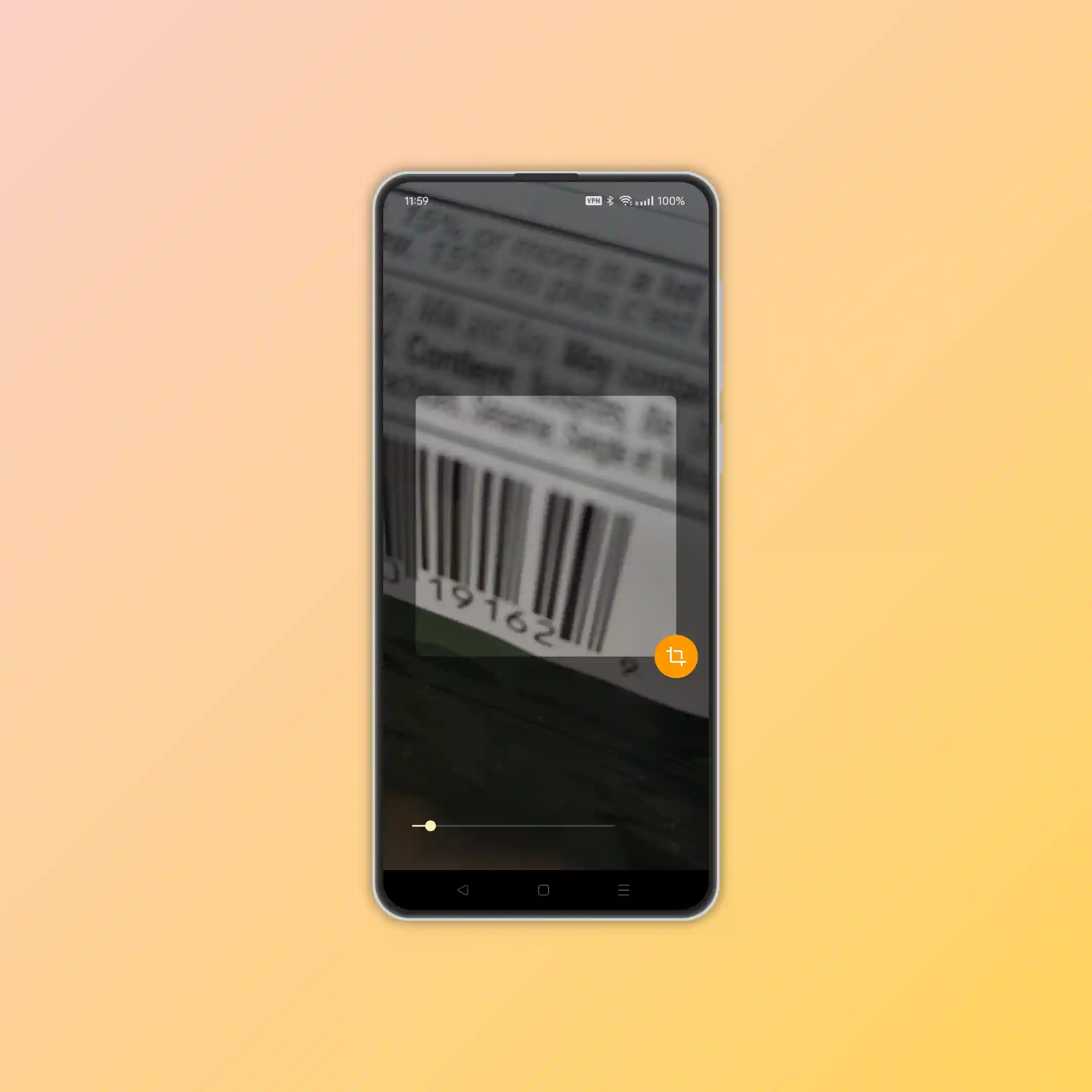 QR code scanner demonstration