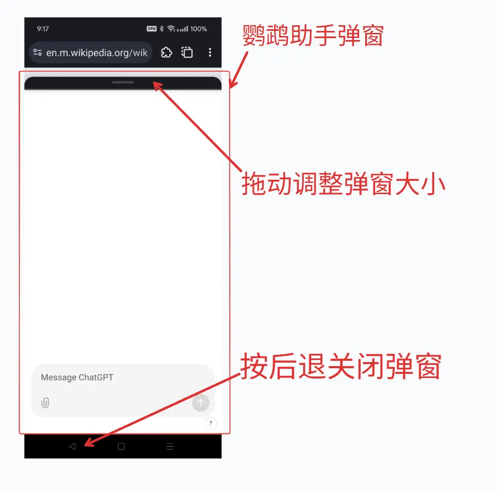 扩展弹出窗口