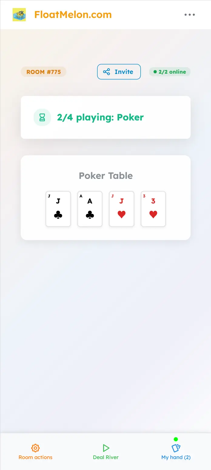 FloatMelon Room Interface