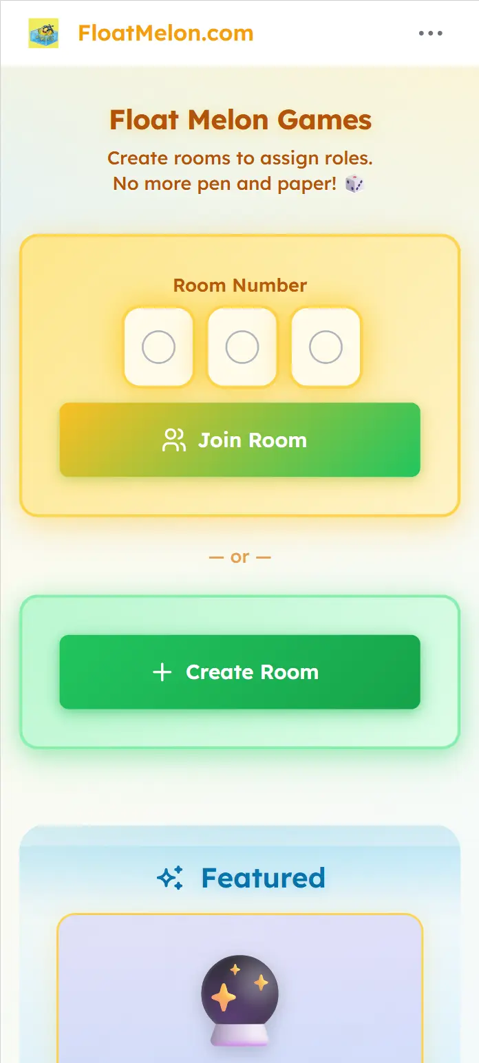 FloatMelon 扑克游戏界面